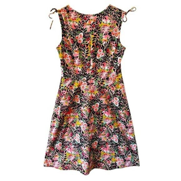 APRIL CORNELL Sleeveless V-Neck Floral Dress Size M - Picture 5 of 7